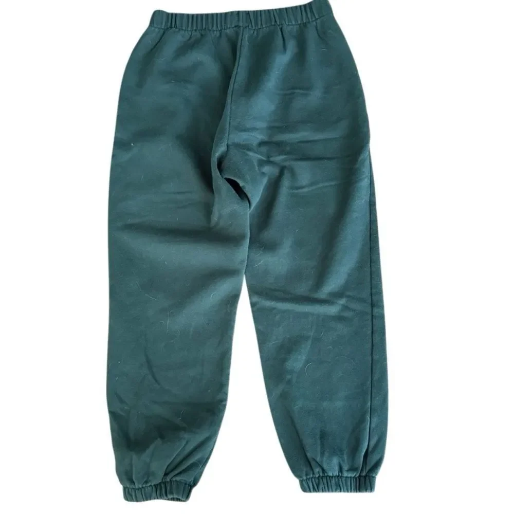 GAP High Rise Vintage Soft Joggers Essex Green Hunter Medium - Picture 3 of 5
